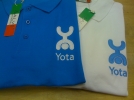 Нанесение логотипа Yota