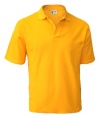 Желтая мужская рубашка поло