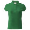 Зеленая женская рубашка поло
