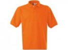 Оранжевая мужская рубашка поло